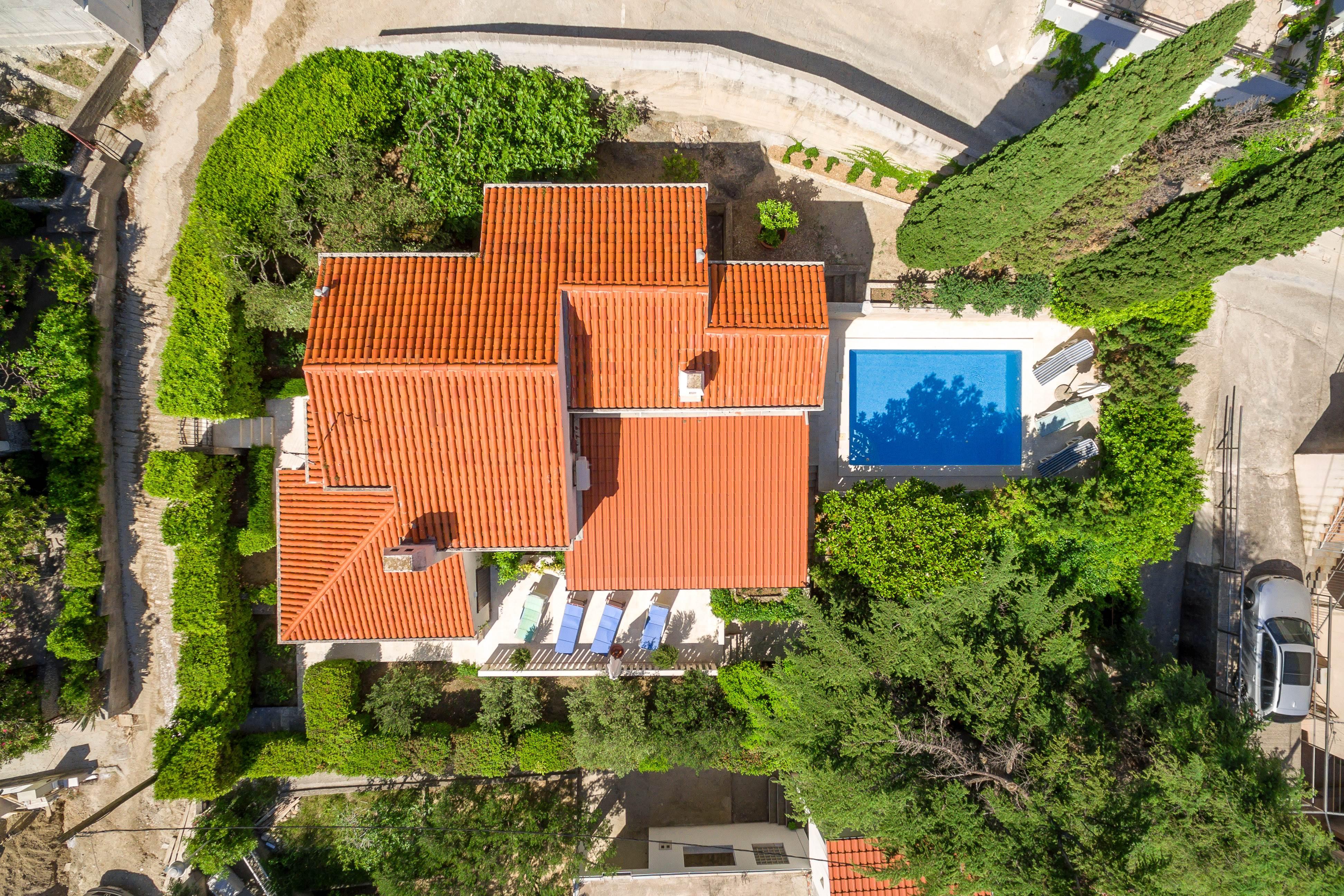 Villa Skalinada, 8 Persons, Private Pool, Baška Voda Kültér fotó